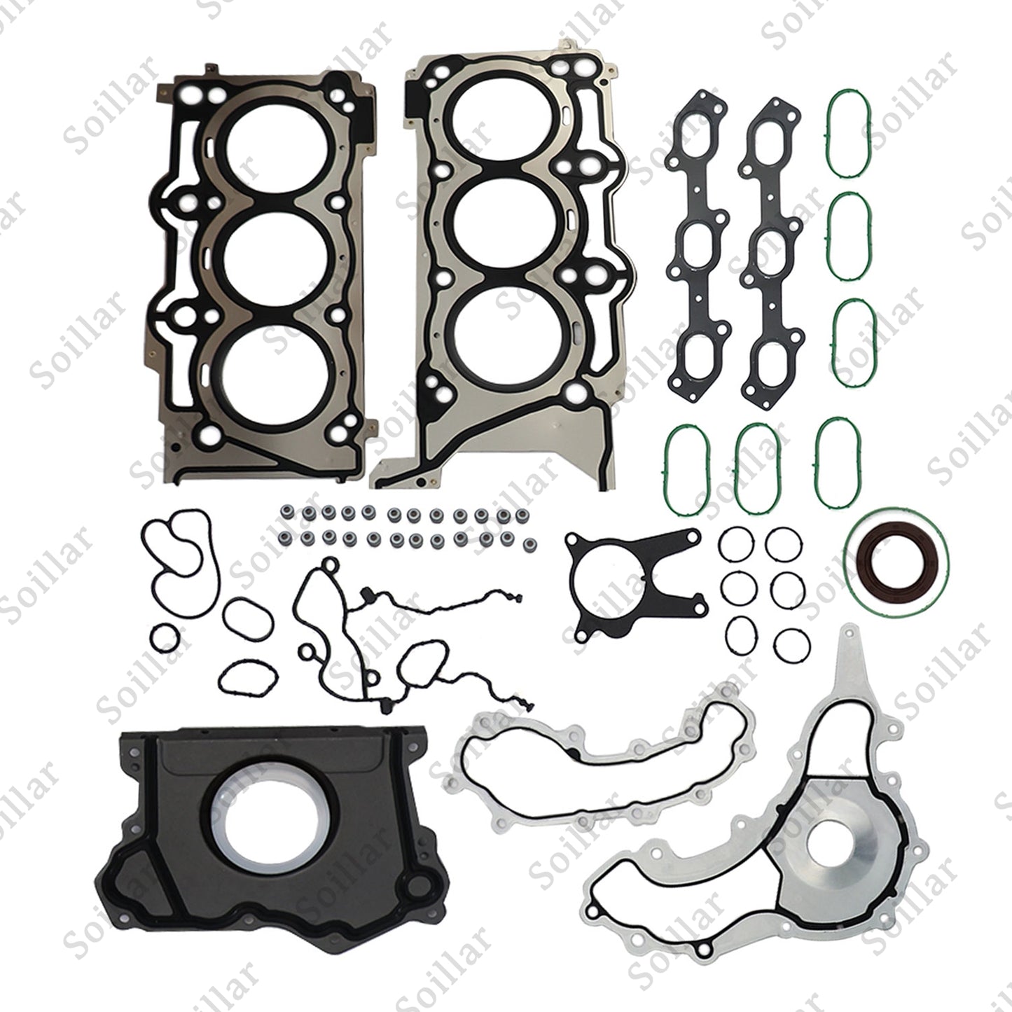 Engine Head Gasket Set For Maserati Quattroporte M156 Ghibli Levante 3.0L