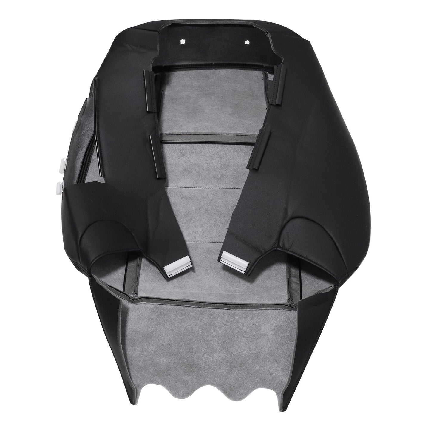 For 2008-2014 Mercedes Benz C250 C300 C350 Driver Top Replacement Leather Seat Cover Black