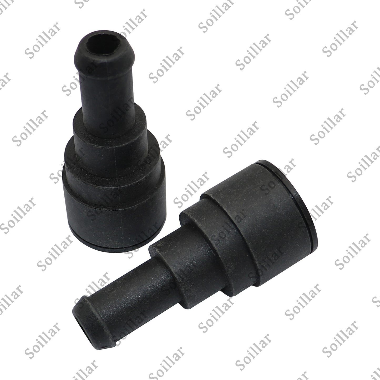 2pcs Heater Core Coolant Hose Connector for Cadillac Chevrolet Tahoe GMC Buick