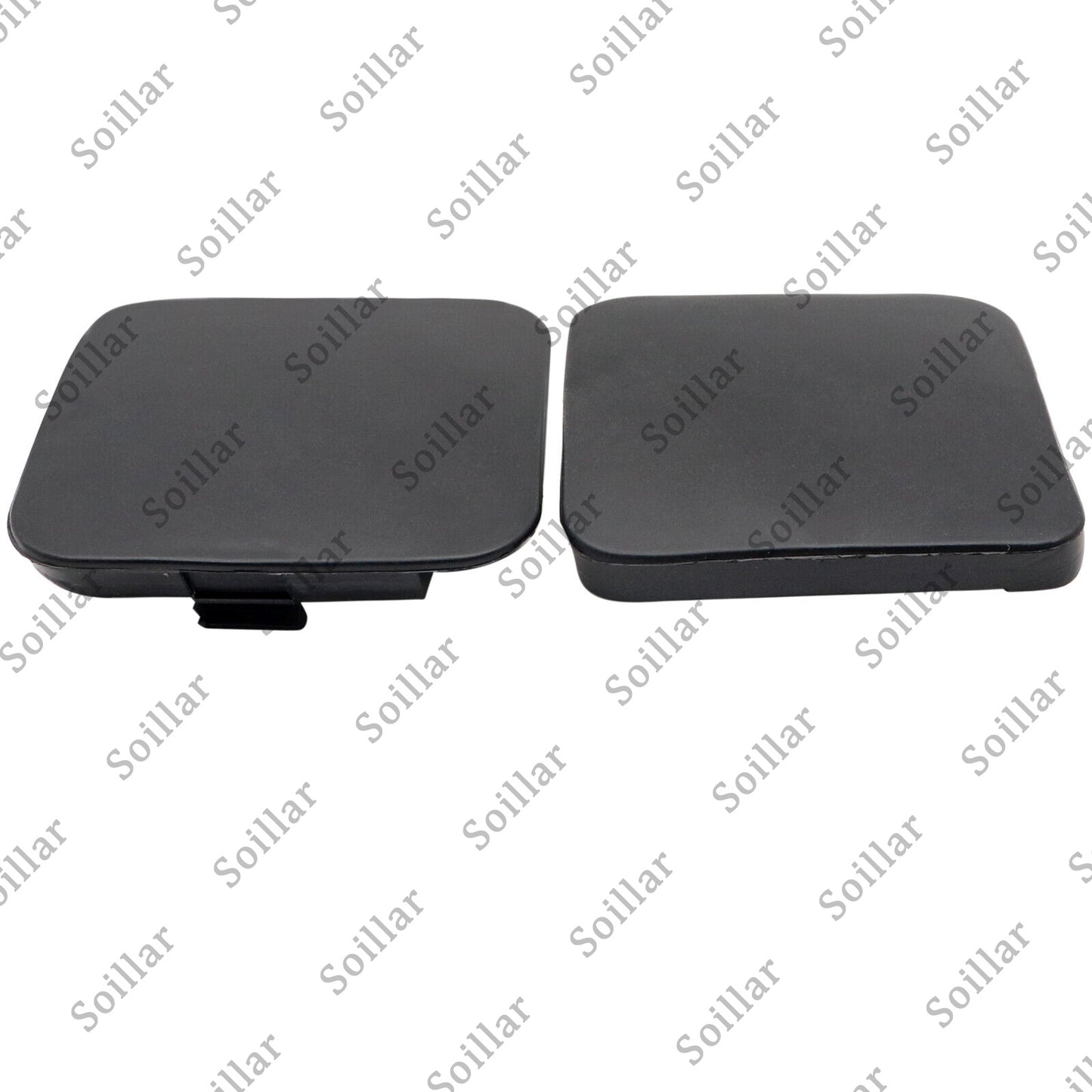 2pcs Tow Hook Covers Front Bumper Right Left Cap For Toyota RAV4 2009-2010 New