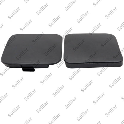 2pcs Tow Hook Covers Front Bumper Right Left Cap For Toyota RAV4 2009-2010 New