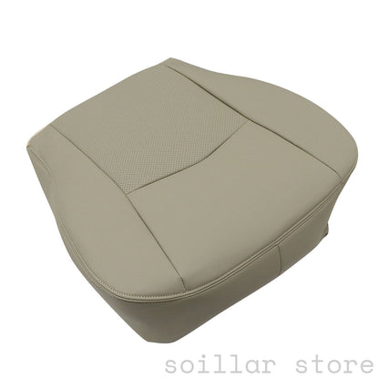 For 2004-2005 Cadillac SRX Driver Bottom Perforated Leather Seat Cover Light Tan