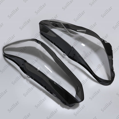 Pair Headlight Lens Headlamp Cover For BMW X5 X6 G05 G06 2018-2021 Left & Right