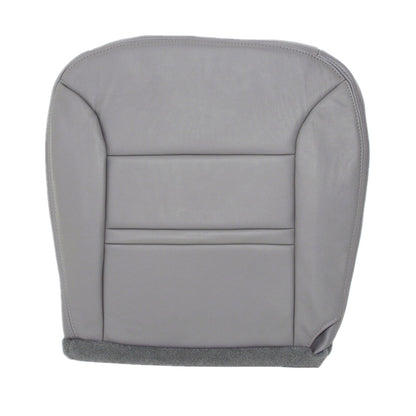 Fits 2000 2001 Ford Excursion Both Driver & Passenger Leather Seat Cover Gray