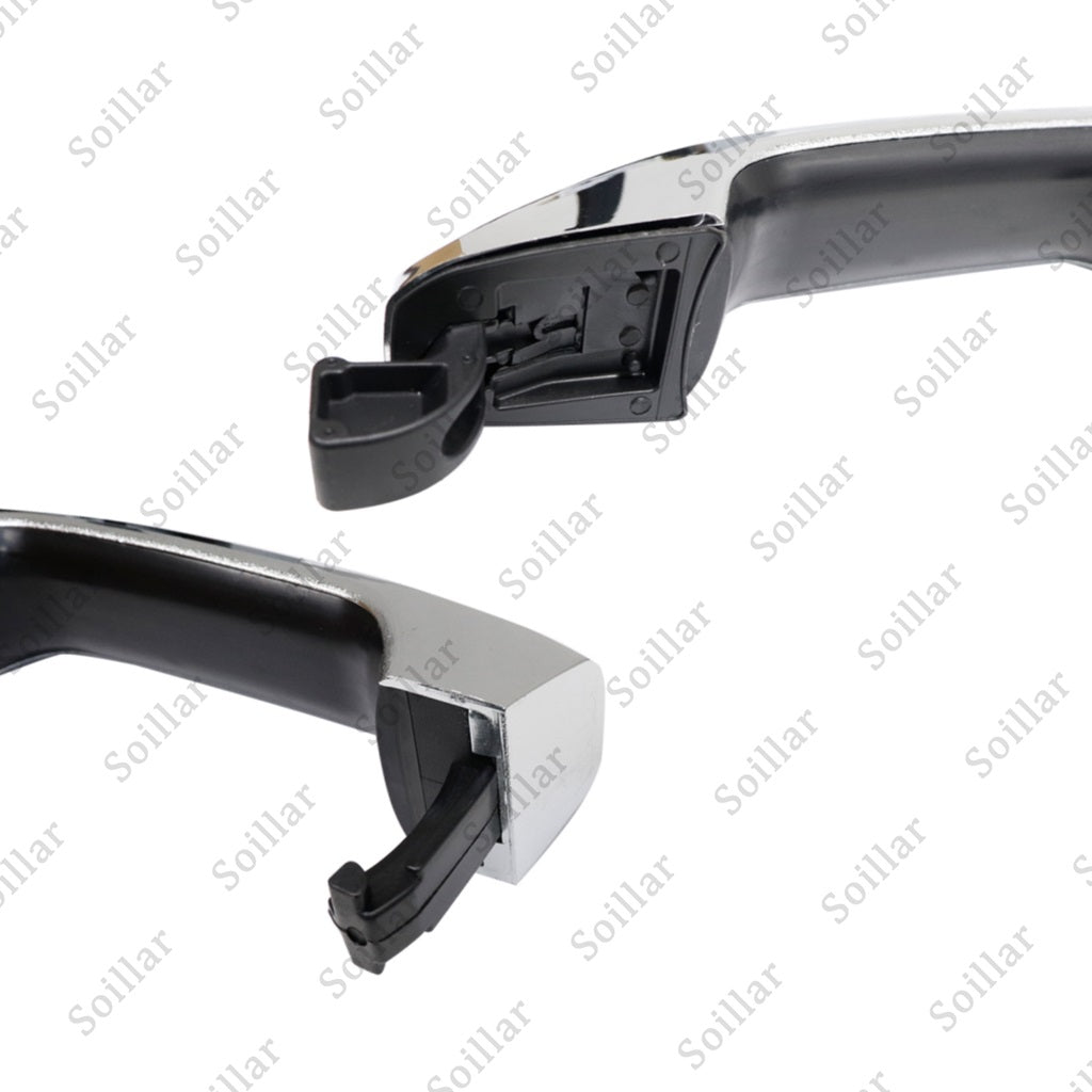 Exterior Door Handle For 2014-2017 Chevrolet Silverado 1500 Set of 4 Chrome