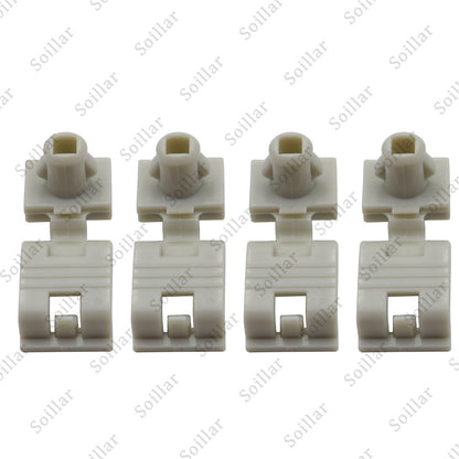 (4) For Ford F150 F250 F350 F450 Super duty Tailgate & Door Lock Rod Latch Clips