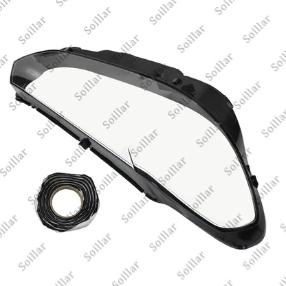 For BMW X3 X4 2022-2024 Right Side Front Headlight Lens Clear Cover+Sealant 1Pcs