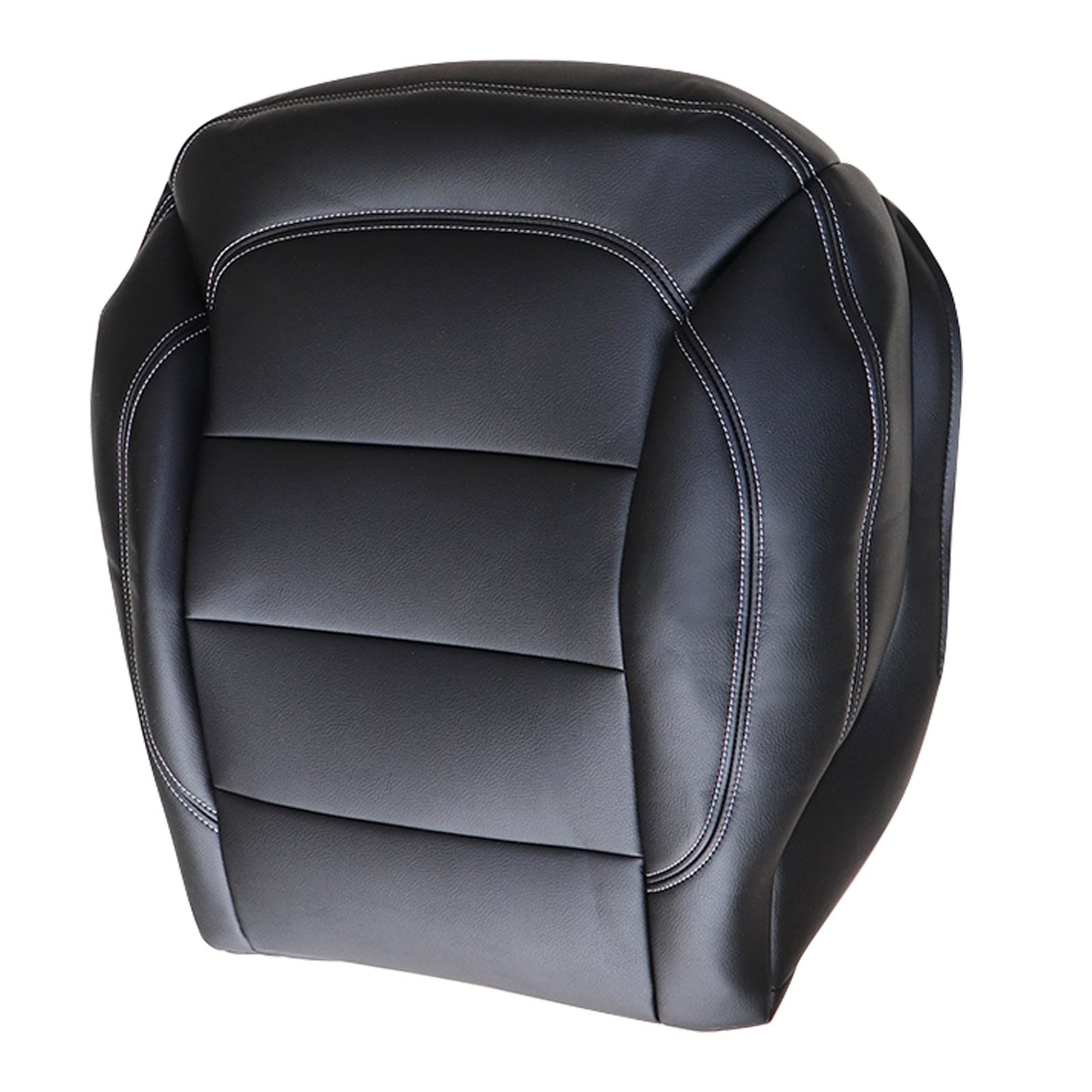 For 2012-2015 Mercedes Benz ML250 ML350 ML400 Driver Bottom Leather Seat Cover Black
