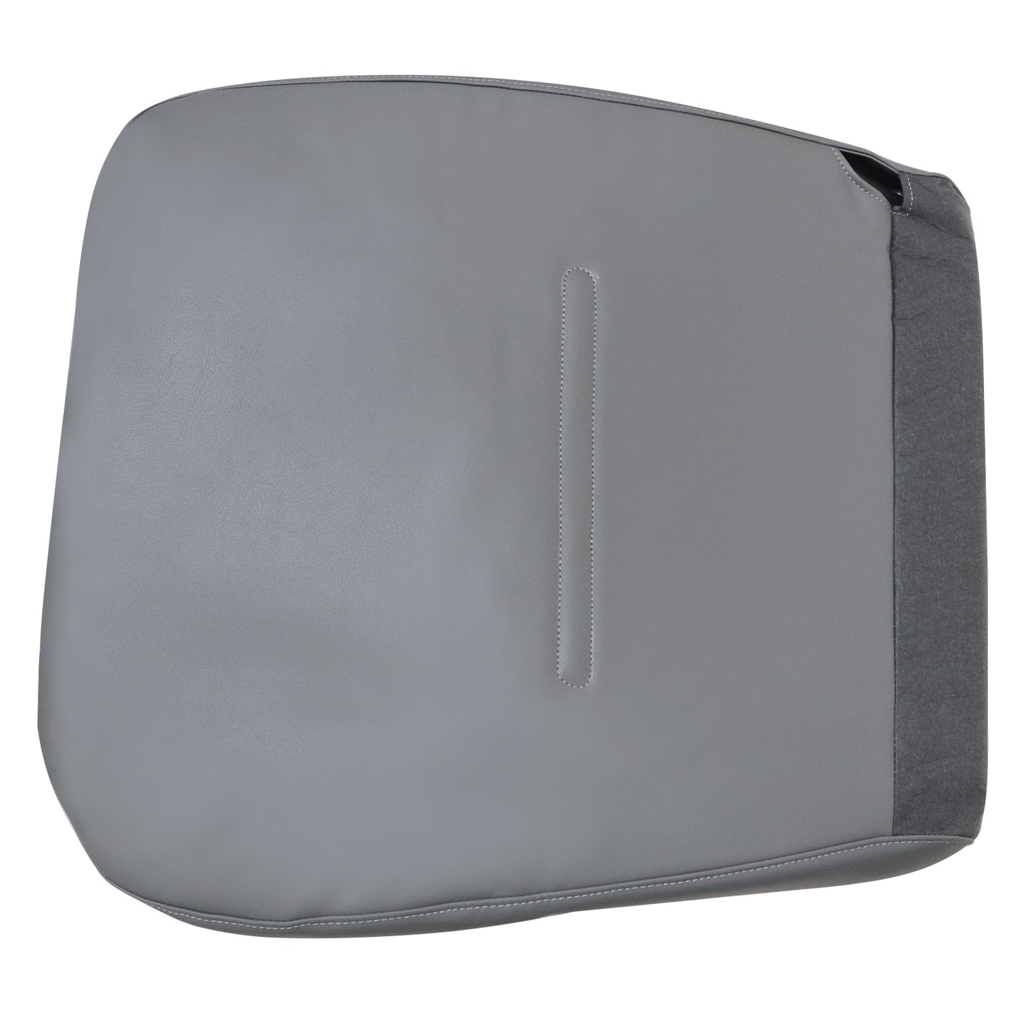 For 2001-2007 Ford F250 F350 F450 F550 Driver Bottom Leather Seat Cover Gray US