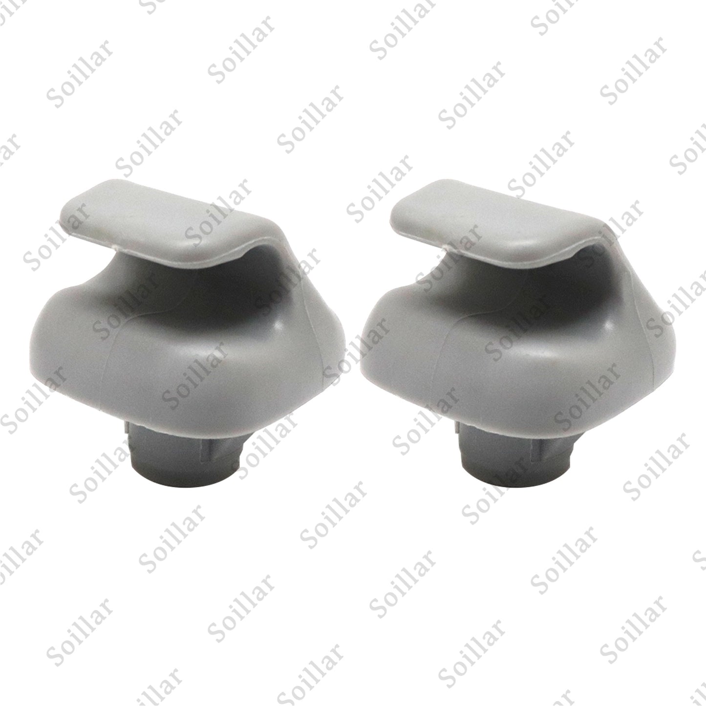 2* Sun Visor Shade Holder Clip Retainer Gray 88217S04003ZA For Honda Civic CR-V
