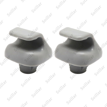 2* Sun Visor Shade Holder Clip Retainer Gray 88217S04003ZA For Honda Civic CR-V
