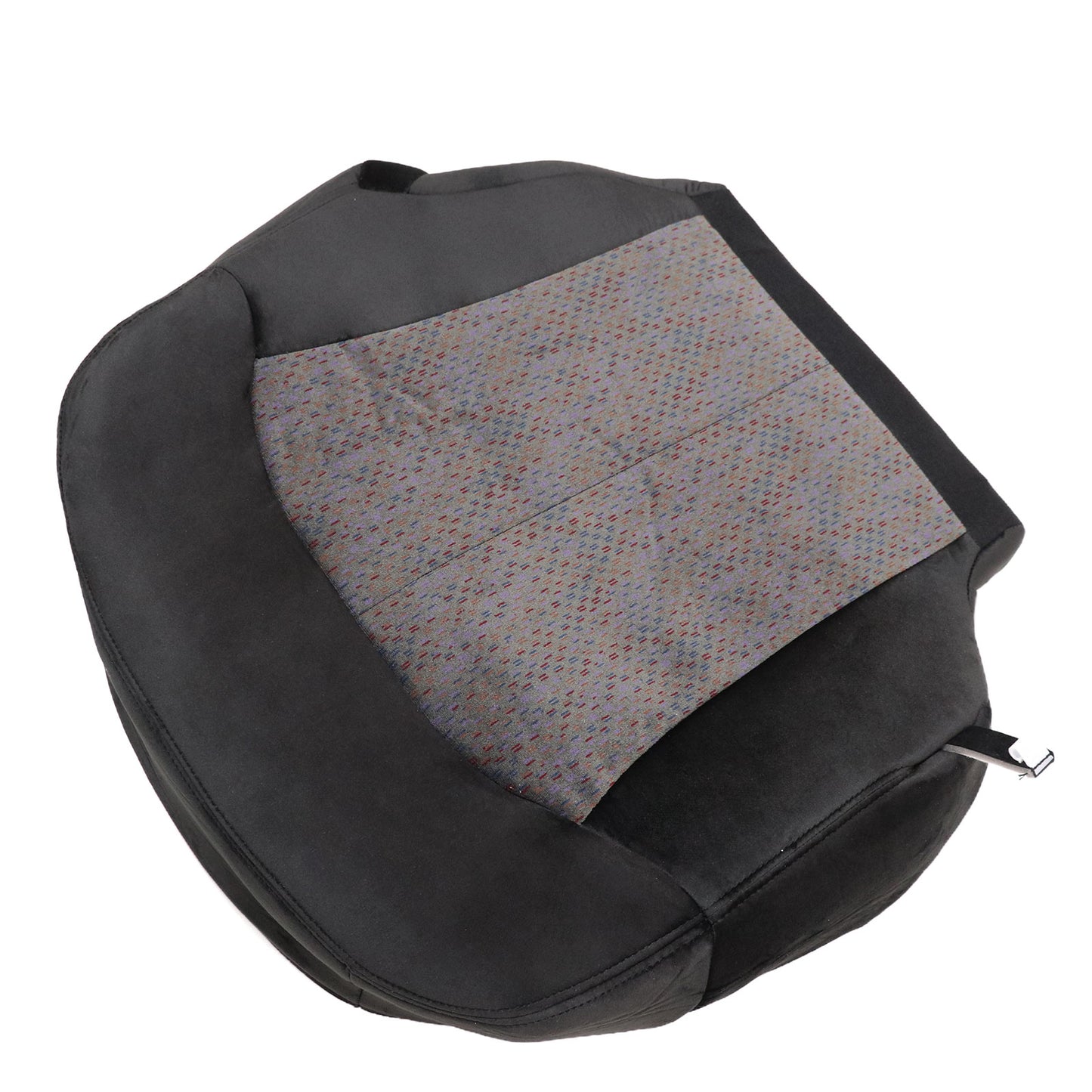 For 1999-2002 Chevy Silverado Driver & Passenger Bottom Cloth Seat Cover Dark Gray