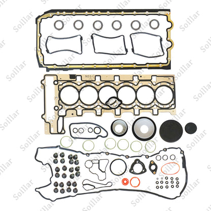 Full Engine Head Gasket Set Fits BMW E82 F01 335i 435i 535i X5 N55B30 3.0L Turbo
