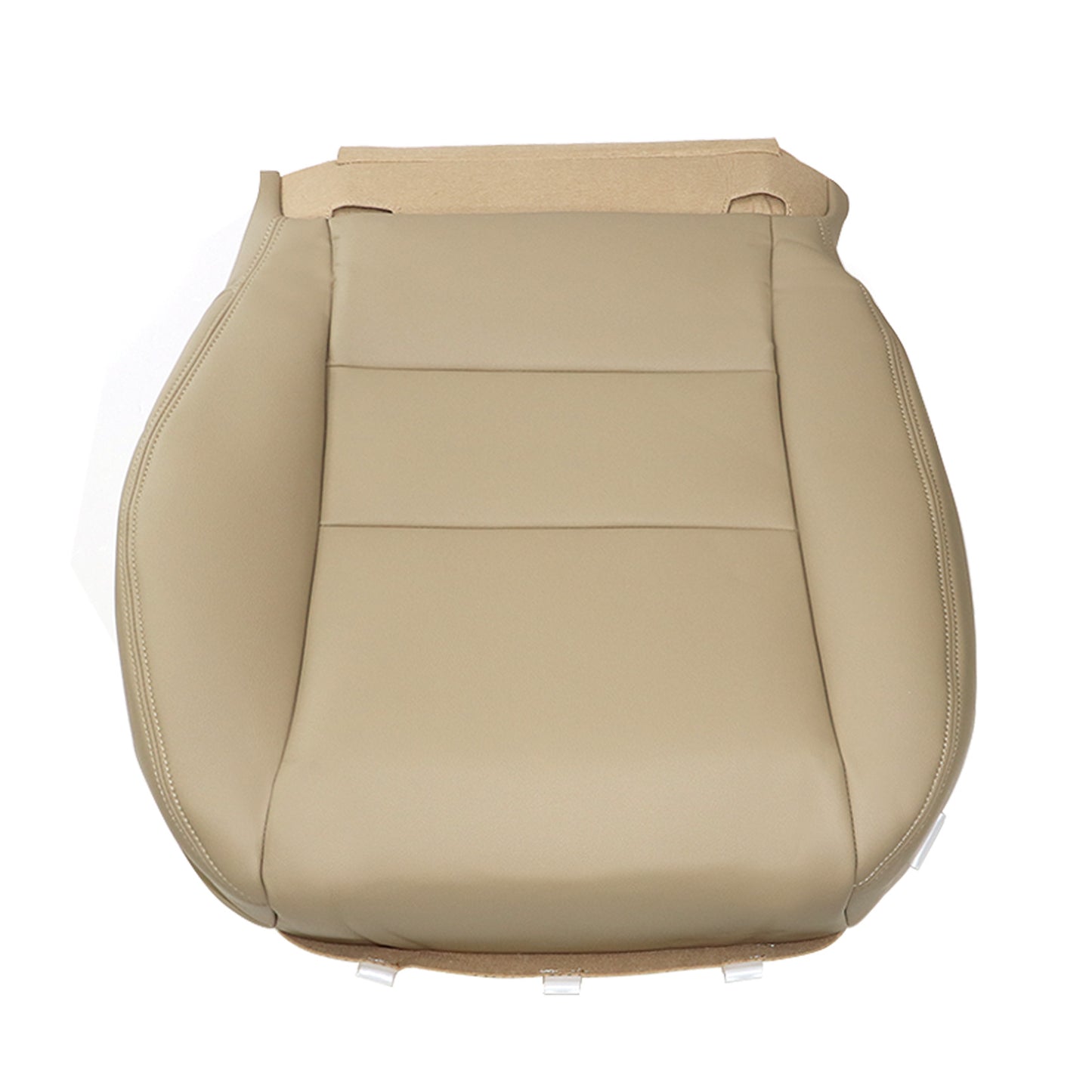 For 2003-2007 Honda Accord 4DR Front Driver & Passenger Bottom & Top Leather Seat Cover Tan