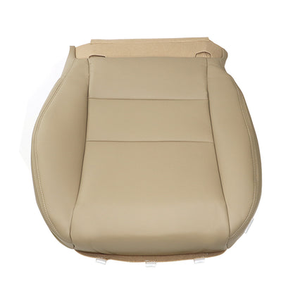 For 2003-2007 Honda Accord 4DR Front Driver & Passenger Bottom & Top Leather Seat Cover Tan
