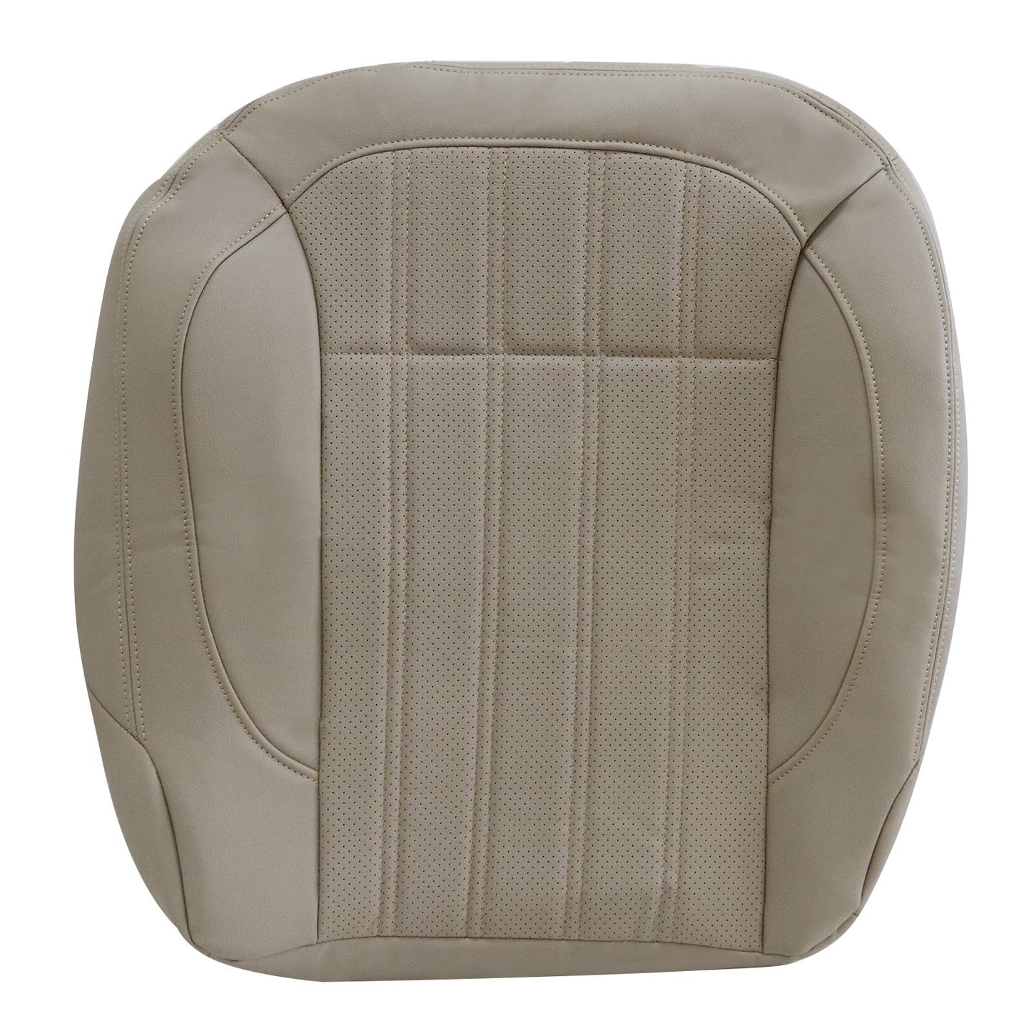 For 2013-2016 Mercedes Benz GL350 GL450 Front Driver Bottom Leather Seat Cover Tan