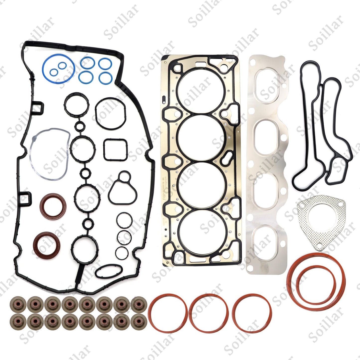 Engine Cylinder Head Gasket Set Kit For 2012-17 Chevy Chevrolet Cruze Sonic 1.8L