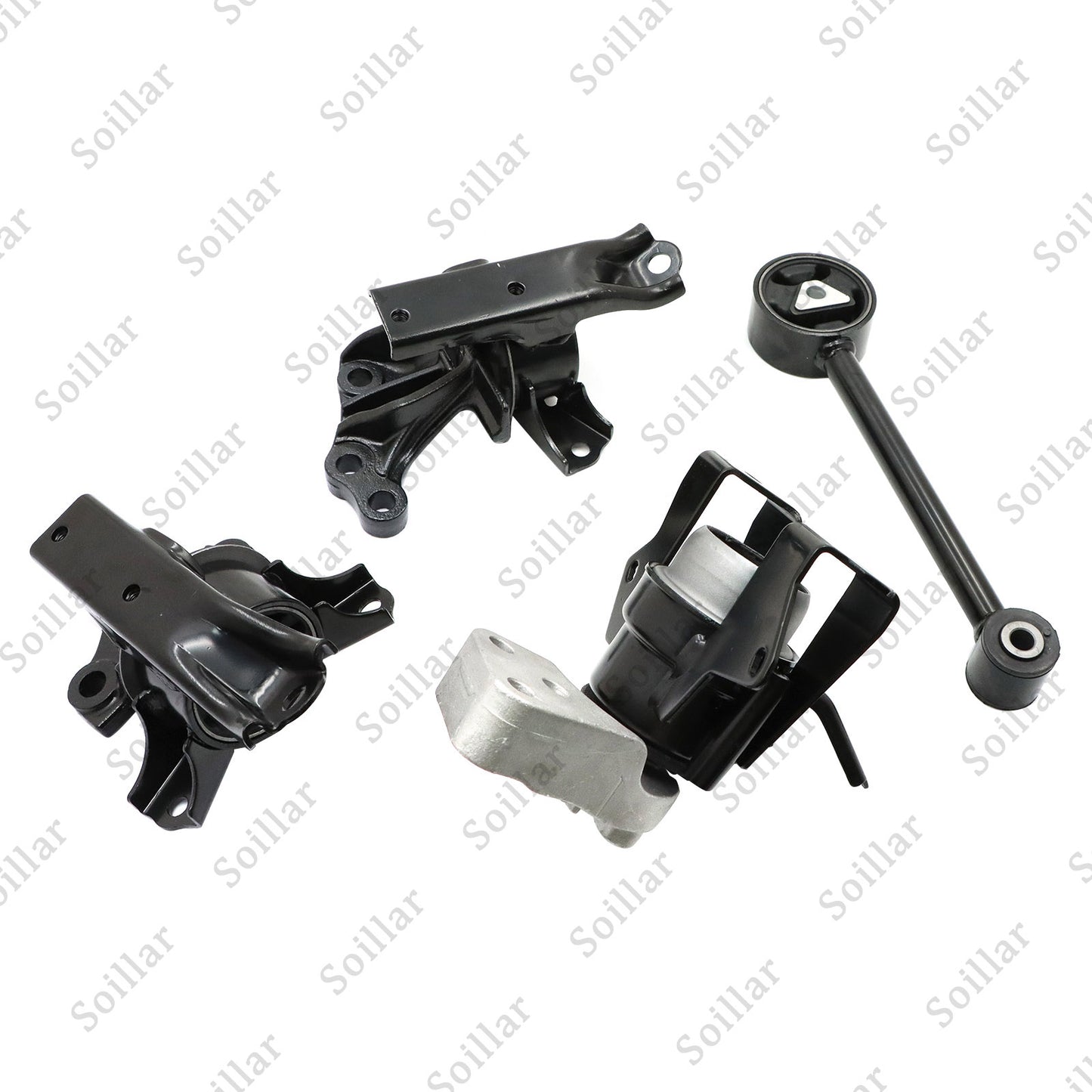 4 Pcs Engine Motor & Trans Mounts Set For 2017-2022 Mitsubishi Mirage G4 1.2L