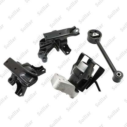 4 Pcs Engine Motor & Trans Mounts Set For 2017-2022 Mitsubishi Mirage G4 1.2L