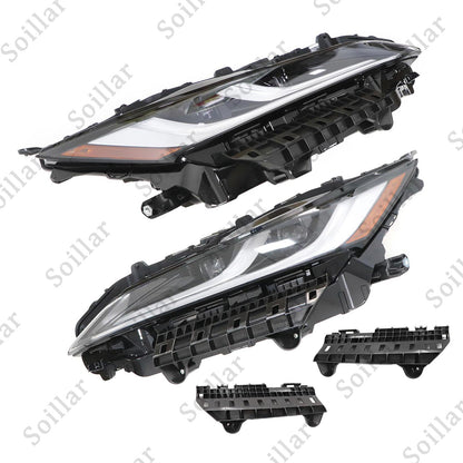 Pair Left + Right For 2021-2024 Toyota Venza Headlight Assembly Driver Passenger