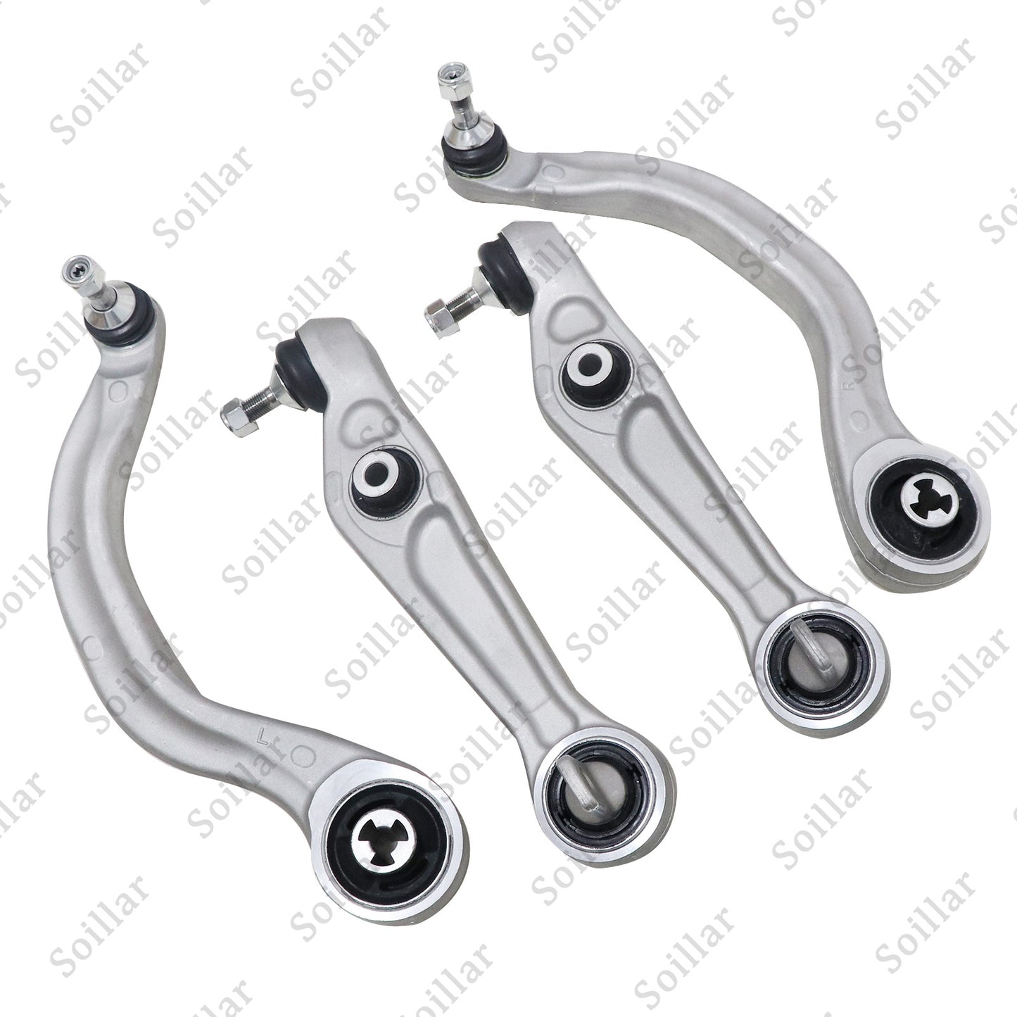 4pcs For Tesla Model 3 Model Y 2017-2021 Front Lower Control Arm with Ball Joint