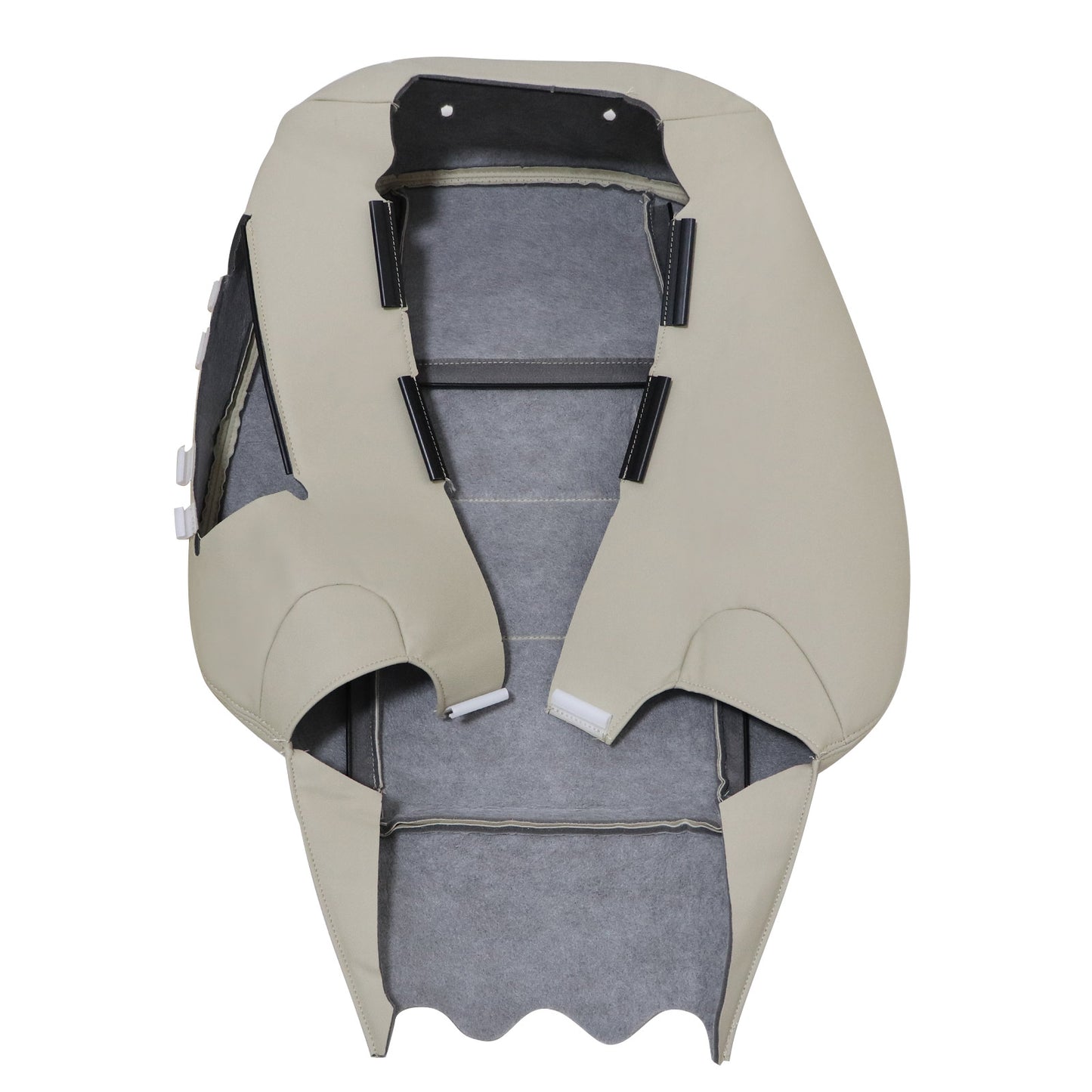 For 2008-2014 Mercedes Benz C250 C300 C350 Driver Top Replacement Leather Seat Cover Tan
