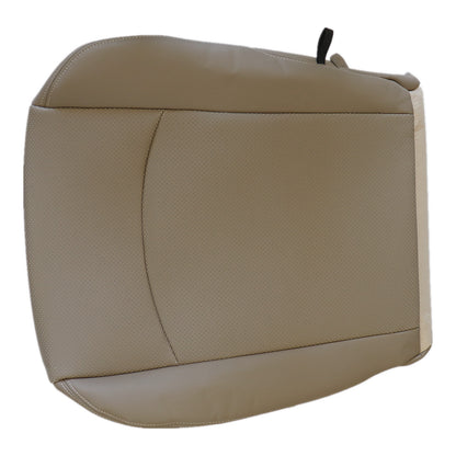 For 2009-2012 Dodge Ram 1500 2500 Front Driver & Passenger Bottom Perforated Leather Seat Cover Tan