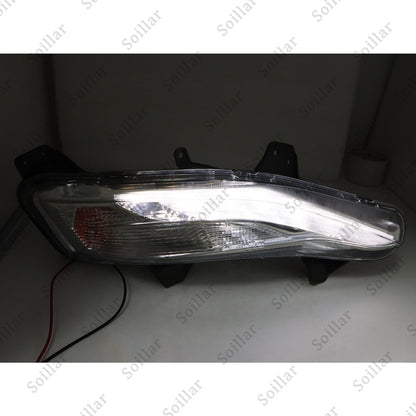 RH Right Side Front Bumper Fits 2019-2024 Chevrolet Malibu Daytime Running Light