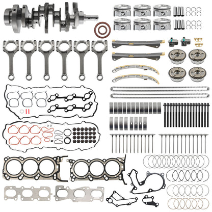 G6DH 3.3L Engine Rebuild Overhaul Kit w/ Crankshaft Rods Timing For HYUNDAI KIA