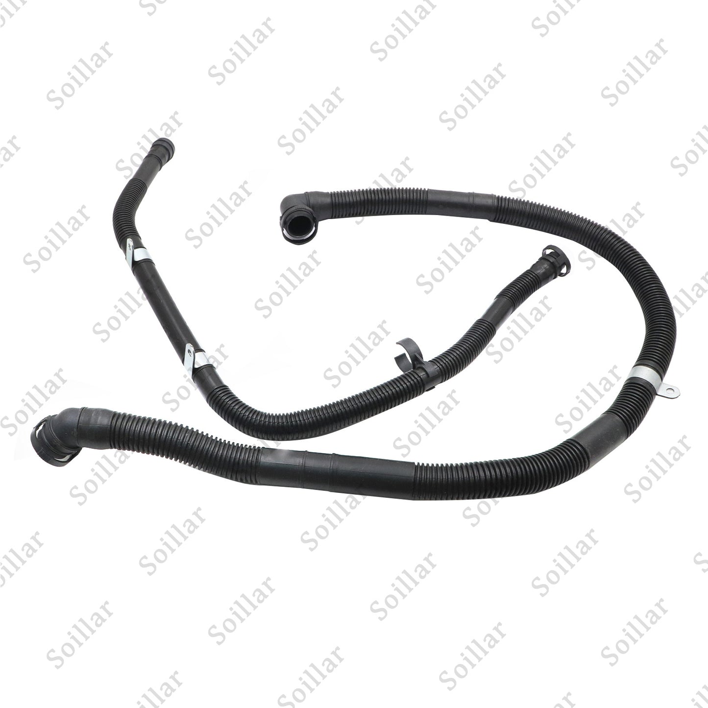 2PCS Air Pump Connecting Hose For VW Golf Jetta AWD AWW AUDI TT AWP 1.8T