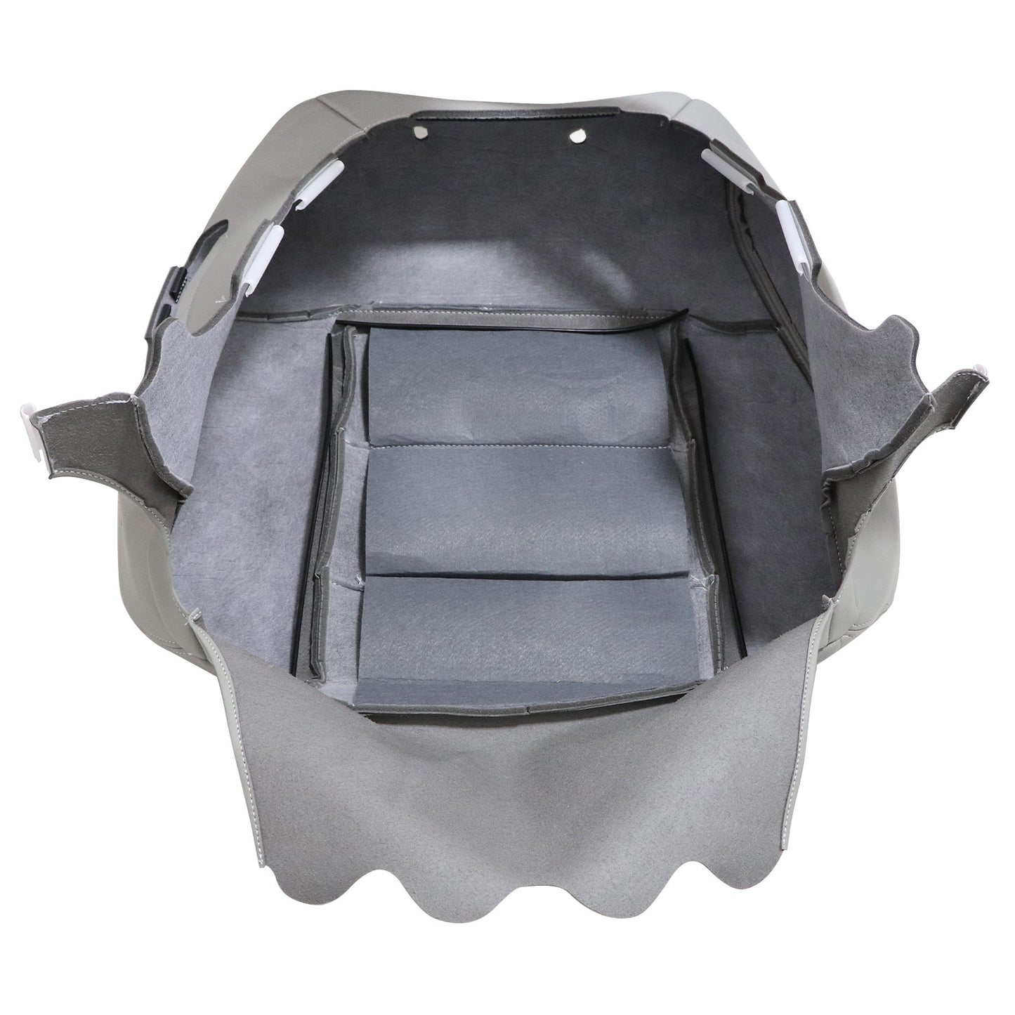 For 2010-2016 Mercedes Benz E200 E250 E300 E350 Driver Top Replacement Leather Seat Cover Gray