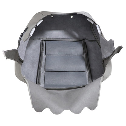 For 2010-2016 Mercedes Benz E200 E250 E300 E350 Driver Top Replacement Leather Seat Cover Gray