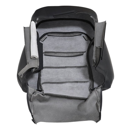 For 2012-2015 Mercedes Benz ML250 ML350 ML400 Driver Bottom & Top Leather Seat Cover Black