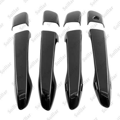 For 2014-2022 LEXUS IS 13 14-2020 GS GLOSS BLACK Door Handle COVERS W/2 SMT KH