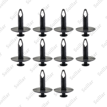 10Pcs Radiator Cover Retainer Clips Rivets fit for Ford F150 Mustang F250