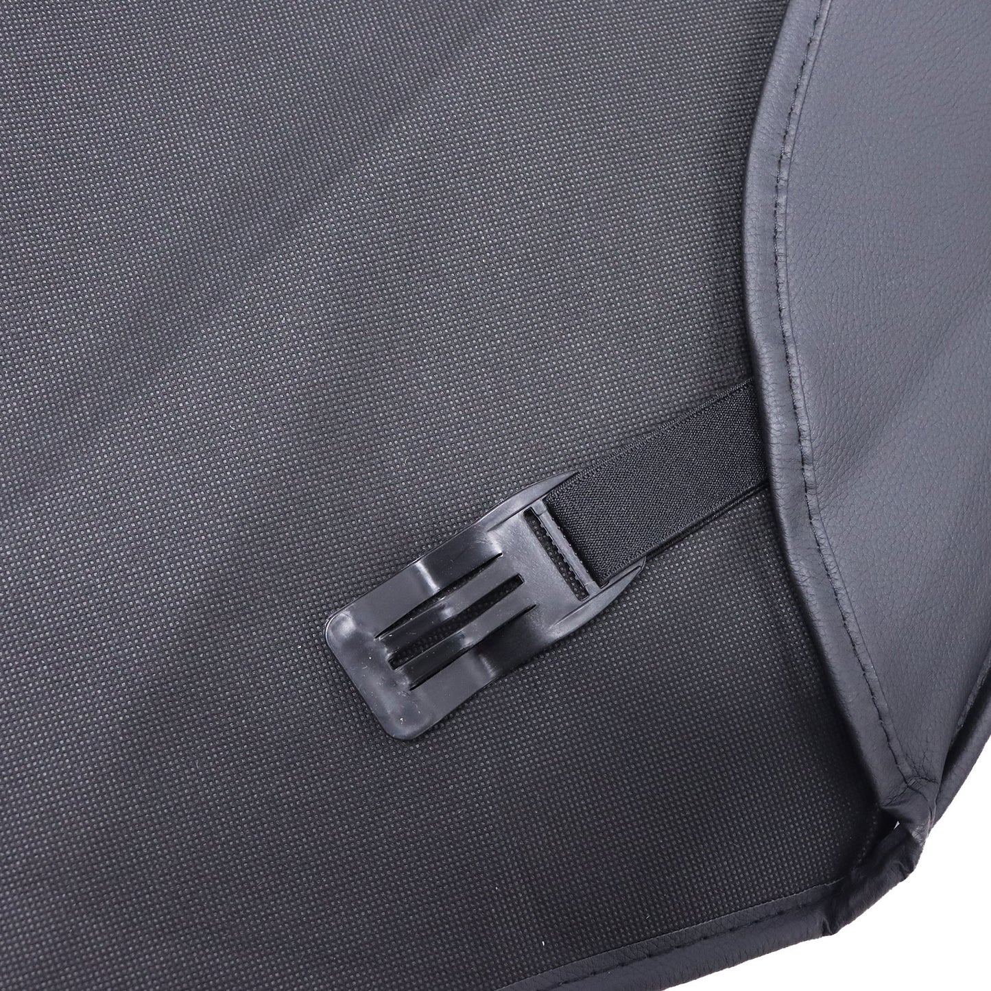 Fits Toyota Leather Car Seat Covers Front + Rear Seat Protectors Black Tailored