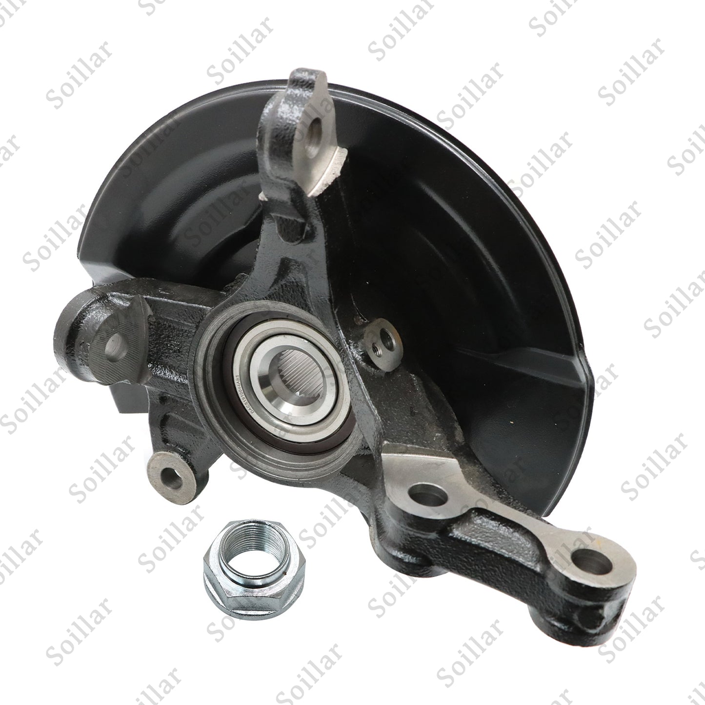Front Left Steering Knuckle & Wheel Hub Bearing Assembly For Honda CR-V 2007-09
