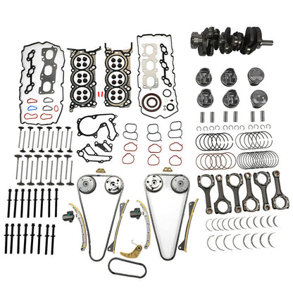 G6DH 3.3L Engine Rebuild Overhaul Kit w/ Crankshaft Rods Timing For HYUNDAI KIA
