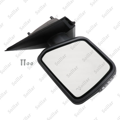Driver Left Side Mirror with BLIS and Light Manual Fold FOR Ford F-150 2021-2025