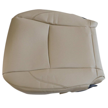 For 2007-2012 Lexus ES350 Driver Bottom Perforated Leather Seat Cover Tan