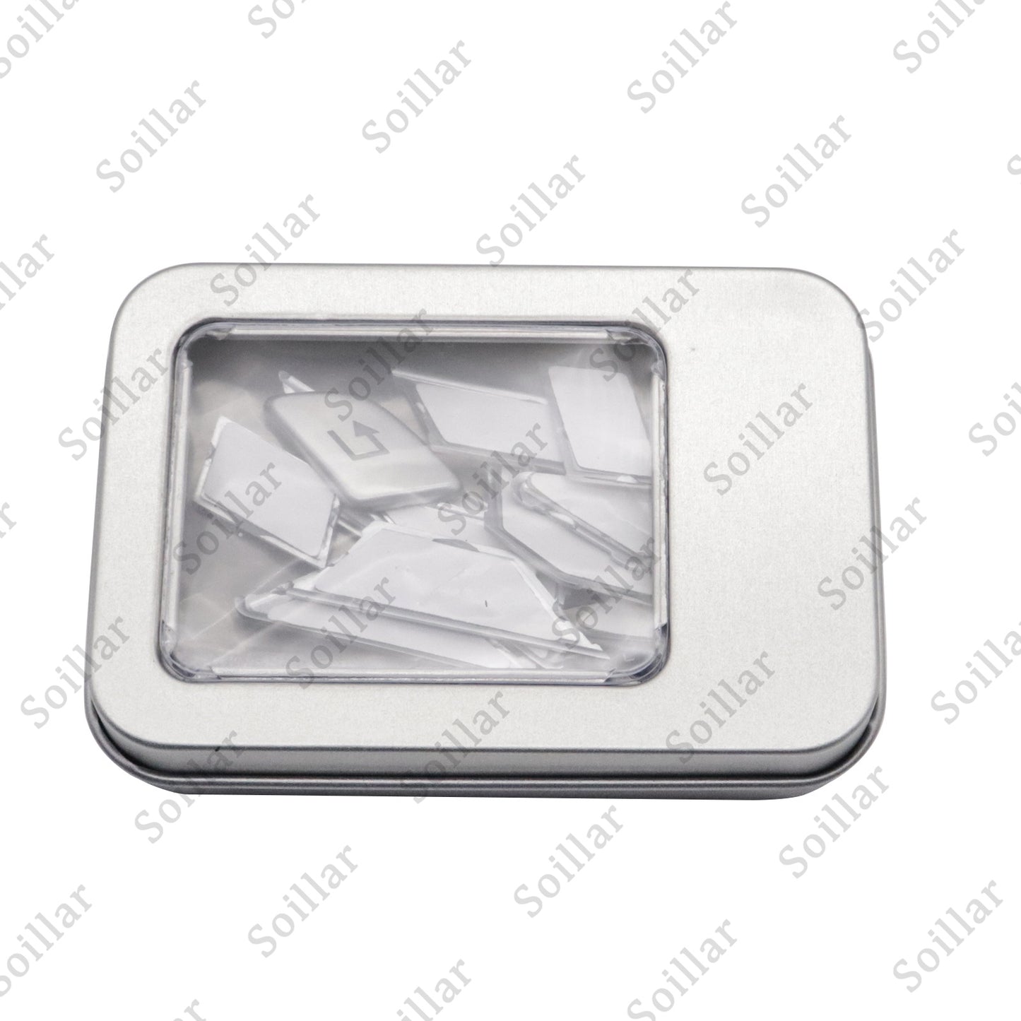 Fit for Mercedes Benz E C G Class W204 12-16 Steering Wheel Button Trim Silver