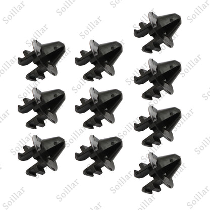 10Pcs Cowl Panel Grille Retainer Clips W708771-S300 For Ford F-150 Super Duty