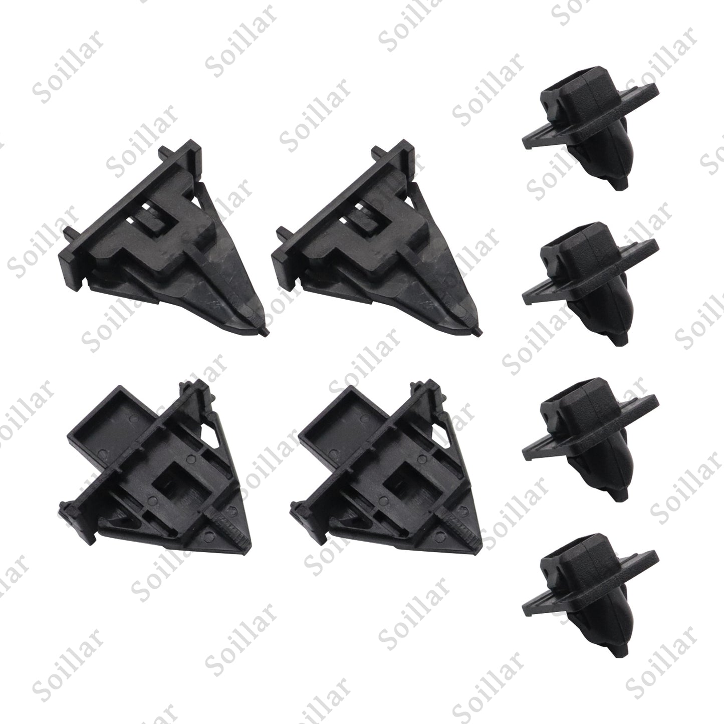8pcs/Set Cowl Moulding Clip Retainer Kit Fit for Toyota FJ Cruiser 2007-2014
