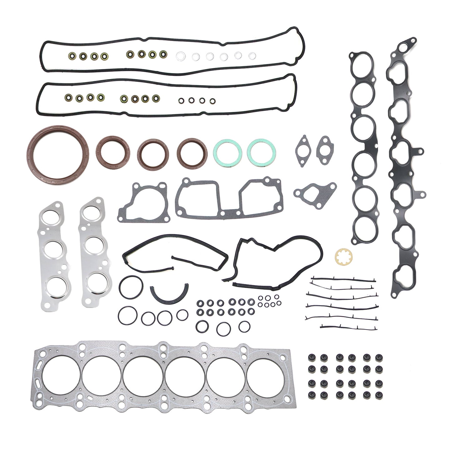 For Toyota 1996-04 1JZ-GTE VVTi 1JZ Turbo Engine Overhaul Gasket Kit 04111-46111