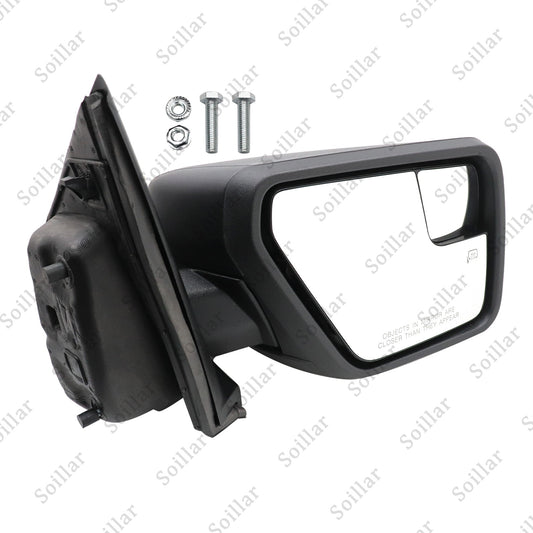 Passenger Side Door Mirror Power Heat Manual Folding For 2021-2024 Ford F-150