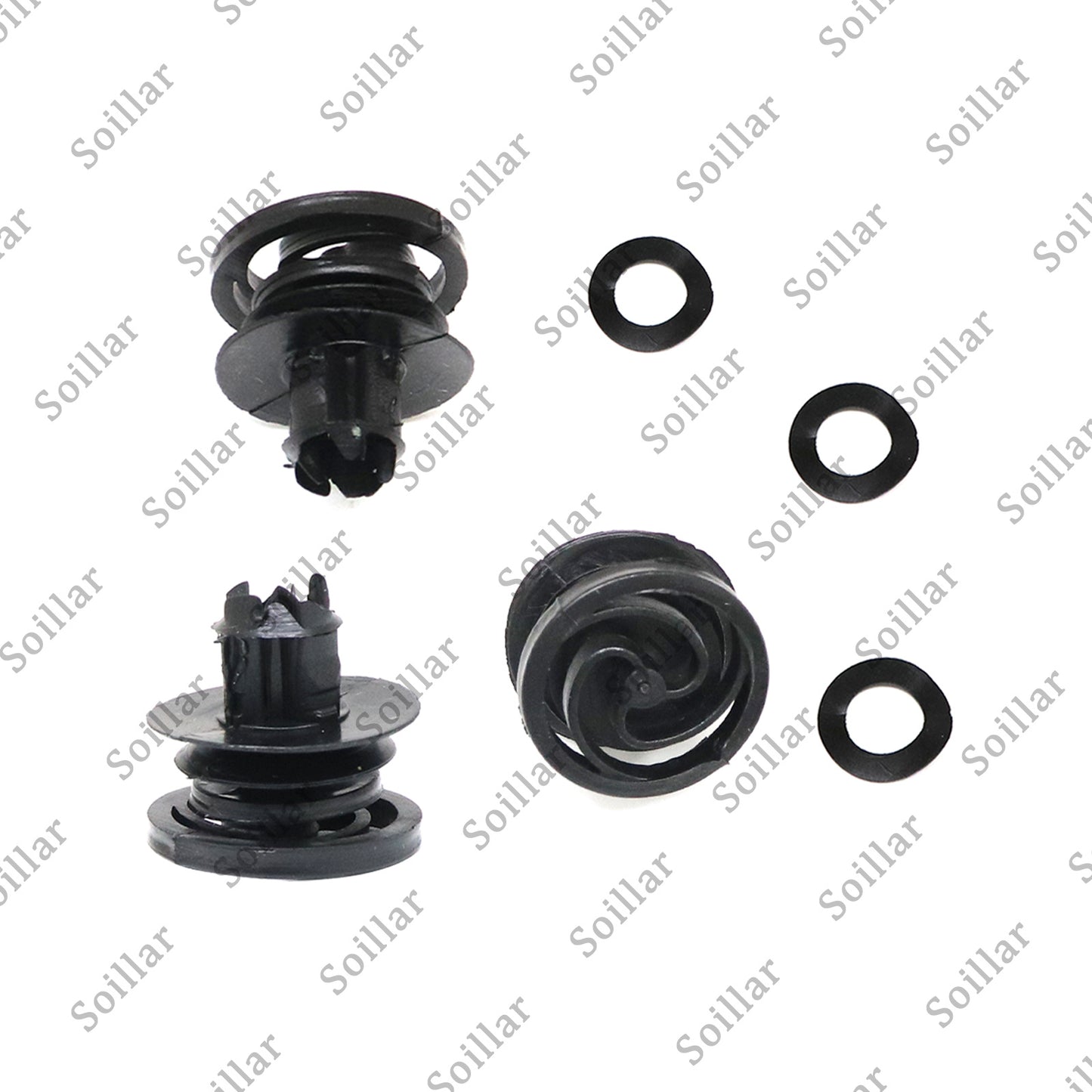 50pcs Door Trim Panel Retainer Push Clip for VW Golf 1998-2006/2010-2012