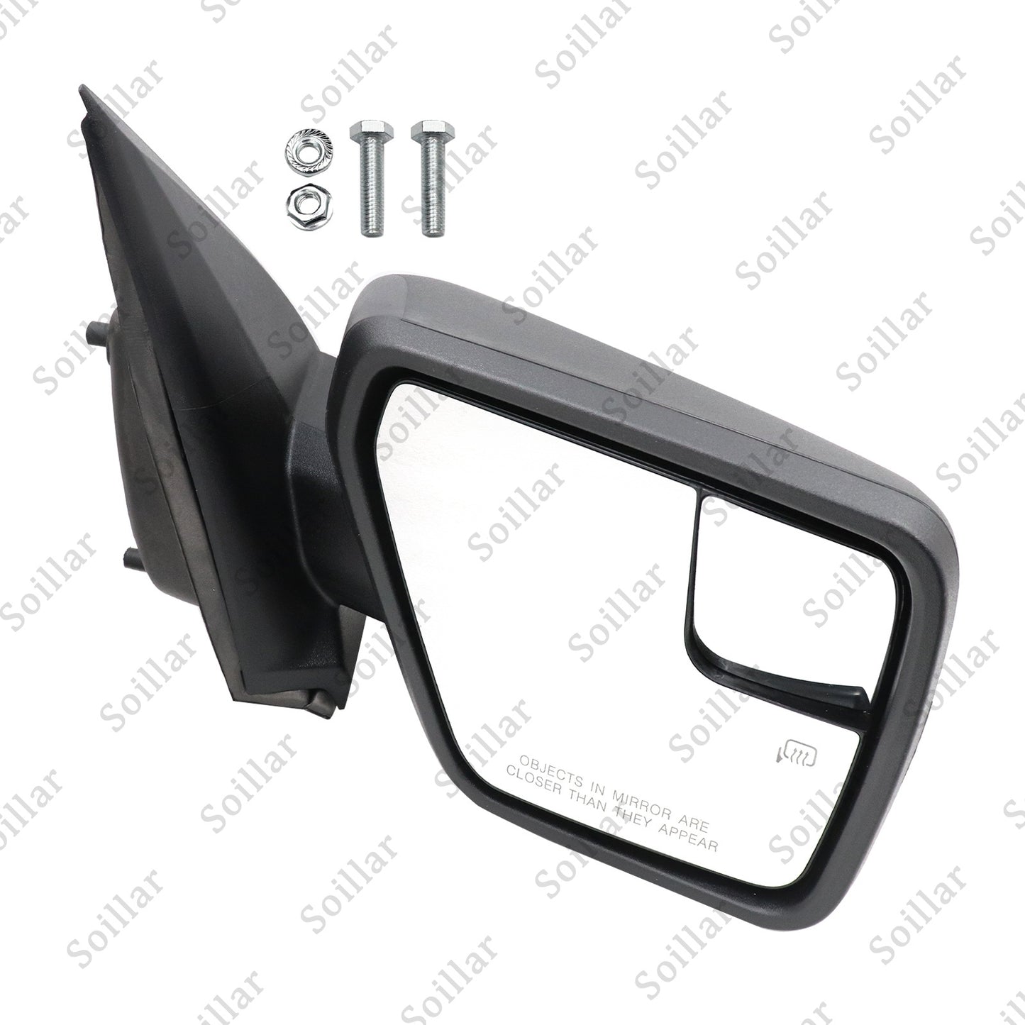 Passenger Side Door Mirror Power Heat Manual Folding For 2021-2024 Ford F-150