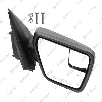 Passenger Side Door Mirror Power Heat Manual Folding For 2021-2024 Ford F-150