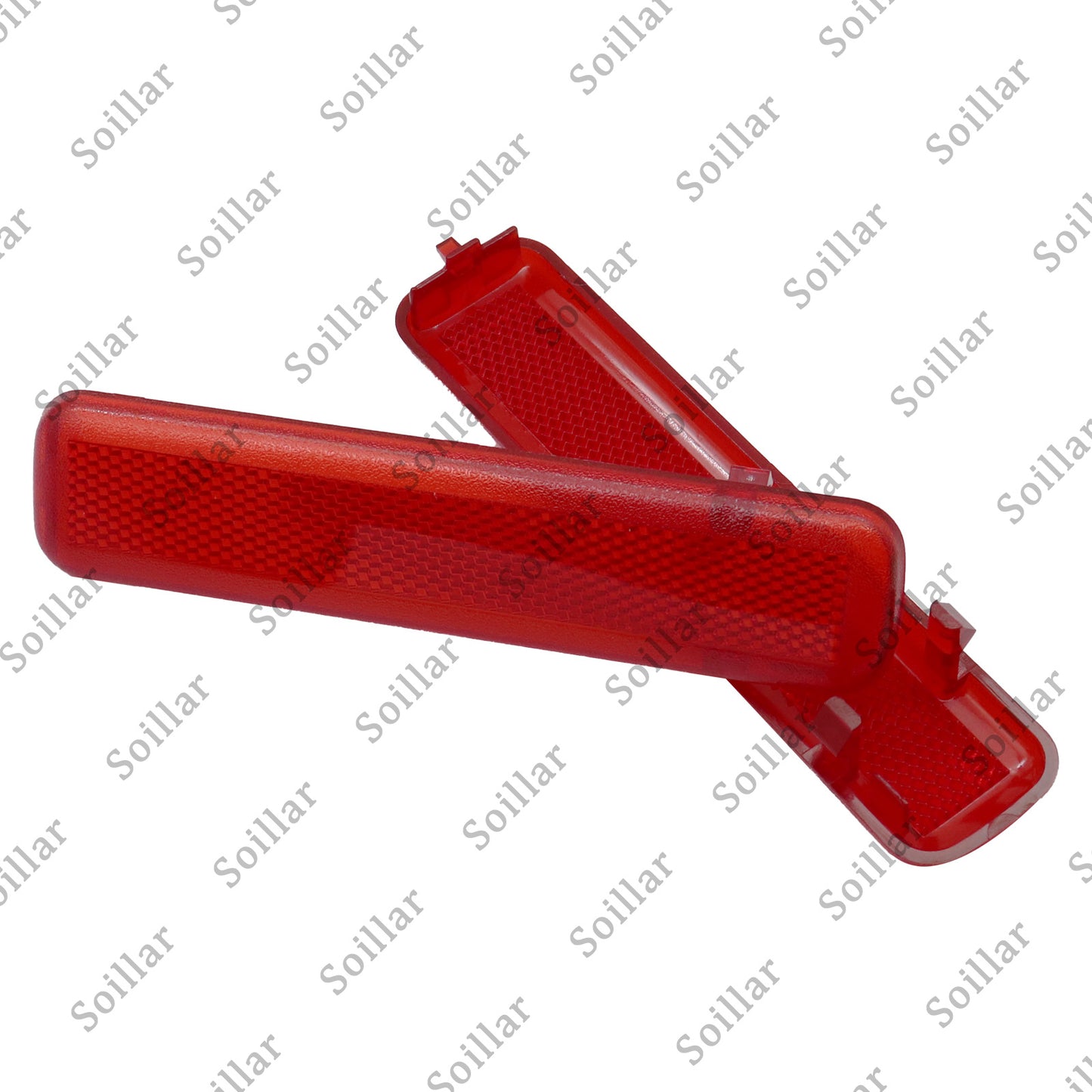 L& R Rear Inside Door Trim Reflector For Silverado Sierra Crew Cab Pickup 03-07
