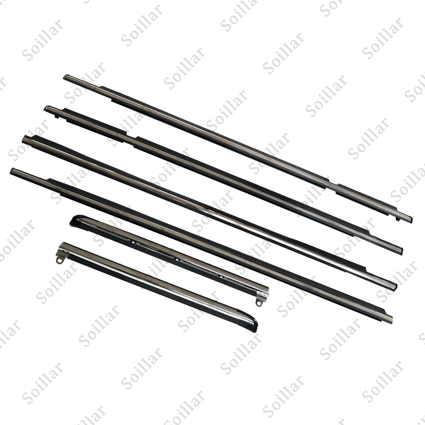 For Toyota Land Cruiser Prado Lexus GX470 03-09 Quarter & Door Belt Moulding SET